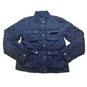 Gap Kids Navy Blue Barn Jacket sz XL (12) Blue Quilted Jacket